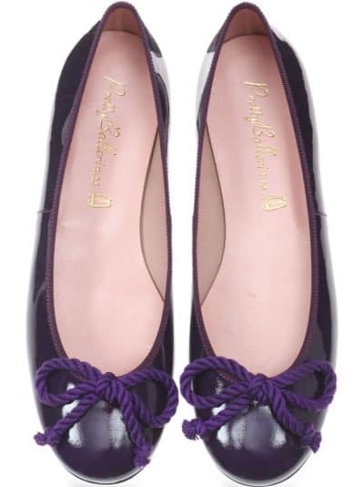Rosario Purple|ירוק|נעלי בובה|נעלי בלרינה|נעליים שטוחות|נעליים נוחות|ballerinas