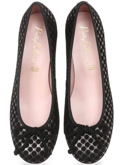 Silver Net|שחור|כסף|עקב|נעלי עקב|Heels