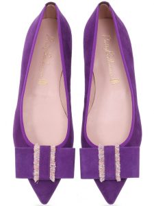 Pretty in Purple ballerinas