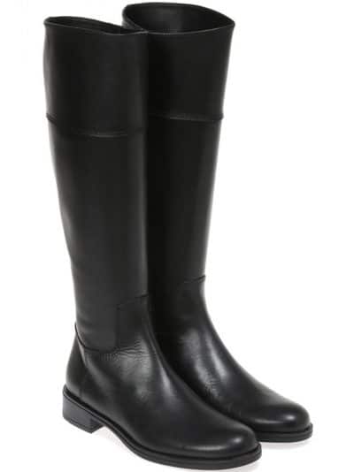 ZipUp Boot|שחור|מגפיים|מגפיים לנשים|מגפי עור לנשים