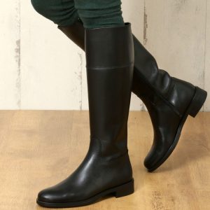 Black high boots