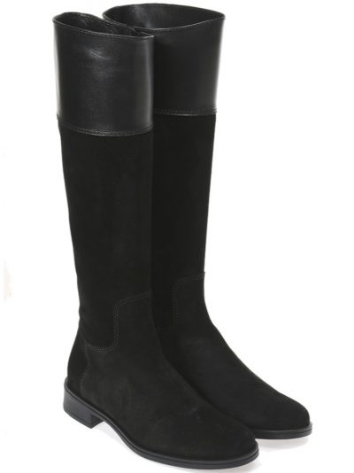 ZipUp Black|שחור|מגפיים|מגפיים לנשים|מגפי עור לנשים