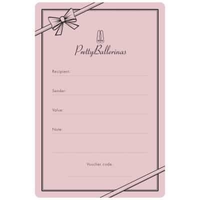 Pretty Ballerinas | Gift Card | שובר מתנה