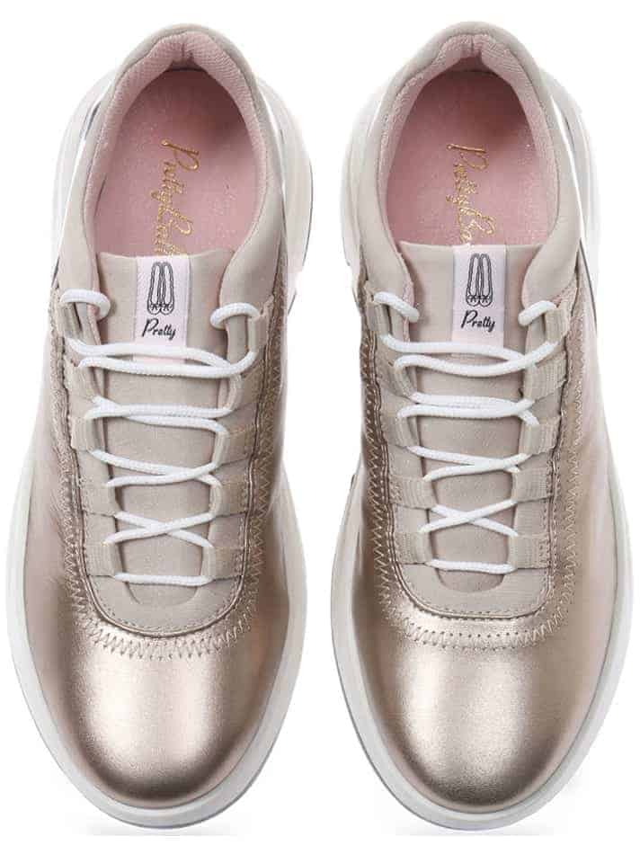 Golden Sneakers|זהב|כאמל|סניקרס|סניקרס לנשים|נעליים שטוחות